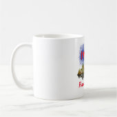 Mug Custom I Love Paris Skyline Français Drapeau Souve (Gauche)