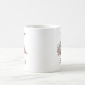 Mug Custom Initial & Girl Name Personalized Monogram (Centre)