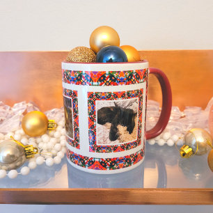 Mug Custom Jolly Noël Motif Photo Tea