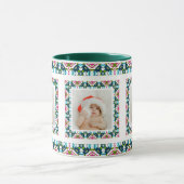 Mug Custom Jolly Noël Motif Photo Tea (Centre)