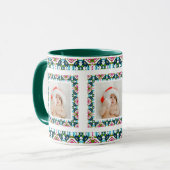 Mug Custom Jolly Noël Motif Photo Tea (Devant gauche)