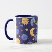 Mug Custom Kawaii Starry Night pour les enfants (Gauche)