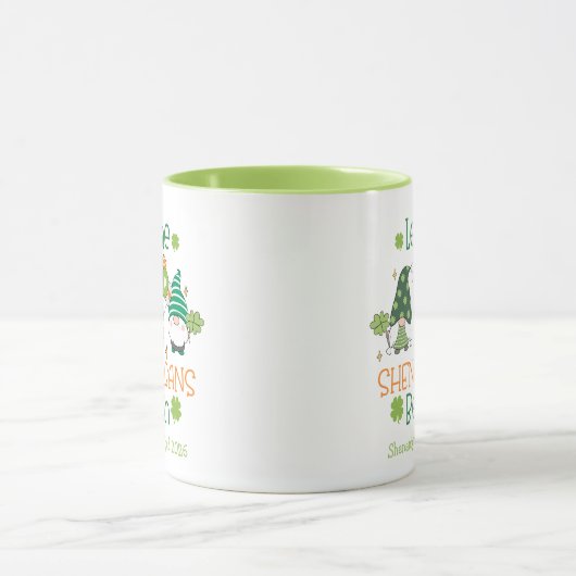 Mug Custom Let the Shenanigans Begin Gnomes  (Centre)