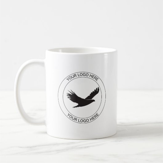 Mug Custom Logo Company Business Logo Personalized Log (Gauche)