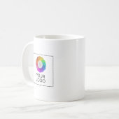 Mug Custom Logo Mug, Low minimum quantity (Devant gauche)