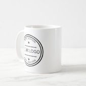 Mug Custom Logo Personalized Pottery Company your gift (Devant gauche)