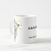 Mug Custom Love Gift I secretly admire you Raccoon  (Devant gauche)