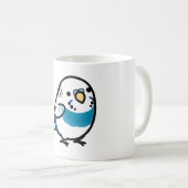 Mug CUSTOM M. Blue le Chubby Budgie (Devant droit)