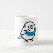 Mug CUSTOM M. Blue le Chubby Budgie (Centre)