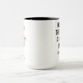 Mug Custom May Birth Flower - Personalized Name (Centre)