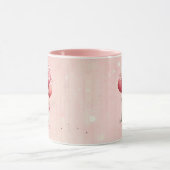 Mug Custom Message Cat Animal Valentines Day (Centre)