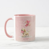 Mug Custom Message Dog Animal Valentines Day (Gauche)