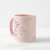 Mug Custom Message Llama Animal Valentine's Day (Devant gauche)