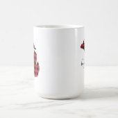Mug Custom Michigan Accueil État Buffalo Plaid Noël (Centre)