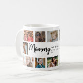 Mug Custom Mommy 18 Photo Collage (Devant gauche)