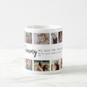 Mug Custom Mommy 18 Photo Collage (Centre)