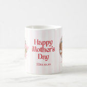 Mug Custom Mother’s Day Circle Photo Love Design (Centre)