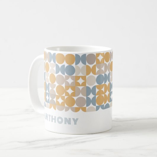 Mug Custom Mustard Taupe (Devant gauche)