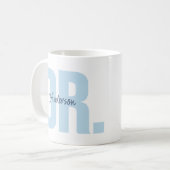 Mug Custom Name Doctor PhD Graduation (Devant gauche)