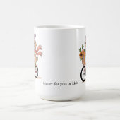 Mug Custom Name Dog Lover Gift | Whimsical Puppy Coffe (Centre)