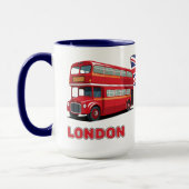 Mug Custom Name London England (Gauche)