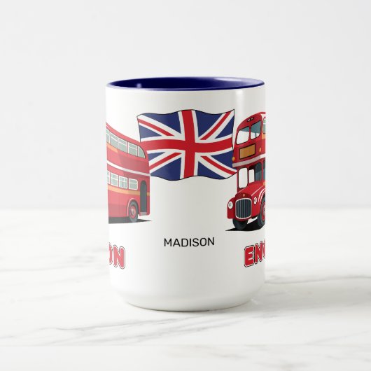 Mug Custom Name London England (Centre)