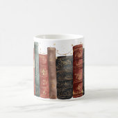 Mug Custom Name Vintage Book Lover (Centre)