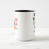 Mug Custom November Birth Flower - Personalized Name (Centre)