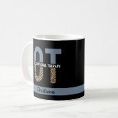 Mug Custom OT Occupation Thérapie OT Cadeaux étudiants (Devant gauche)