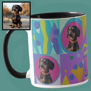Mug Custom Pet Dachshund ou Your Photo Cute Chien Mama