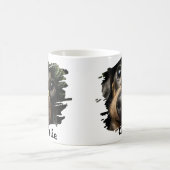 Mug Custom Pet Name Photo Pet Lover Gift Typography (Centre)