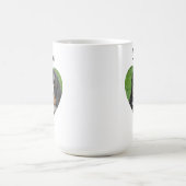 Mug Custom Pet Photo Name, Minimal Modern Typography (Centre)