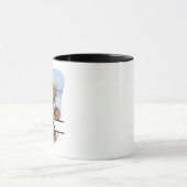 Mug Custom Photo and Name Letter 'U' (Centre)