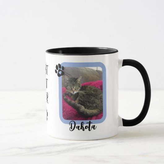 Mug Custom Photo Best Cat Ever (Droite)