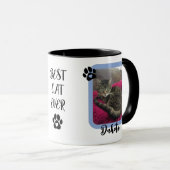 Mug Custom Photo Best Cat Ever (Devant droit)