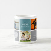 Mug Custom Photo Collage with Sentimental Message (Centre)