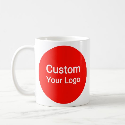 Mug Custom Photo & Logo  | Personalized (Gauche)