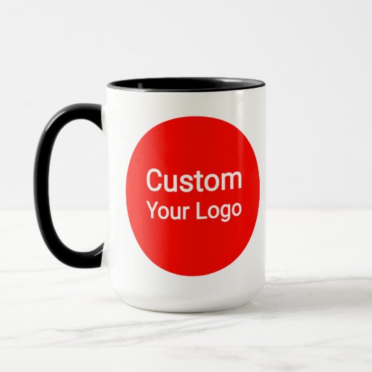 Mug Custom Photo & Logo  | Personalized (Gauche)