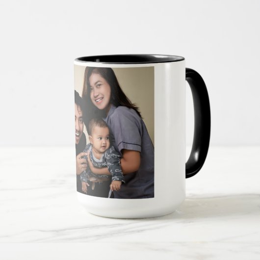 Mug Custom Photo Personalized (Devant droit)