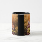 Mug Custom Photo with Gold Love Overlay (Centre)