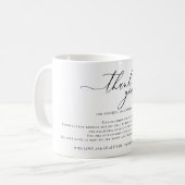 Mug Custom Poem Thank You (Devant gauche)