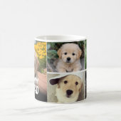 Mug Custom Puppy Squad Photo Collage Design (Centre)