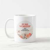 Mug Custom Pure Worship 2025 Convention JW Gifts (Gauche)