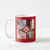 Mug Custom Queen Mom Photo Collage Keepsake (Gauche)