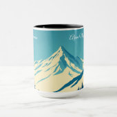 Mug Custom Ski Club Aspen Retro 70s Mountain (Centre)