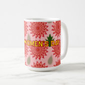 Mug Custom Spring Flower Women's Day Pattern  (Devant droit)