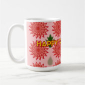 Mug Custom Spring Flower Women's Day Pattern  (Gauche)