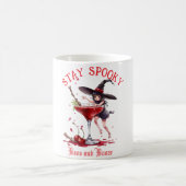 Mug Custom Stay Éffrayant Funny Witch Halloween (Centre)