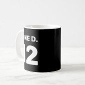 Mug Custom Template Team Attire Front Back Design T Sh (Devant gauche)