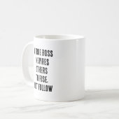 Mug Custom True Boss (Devant gauche)